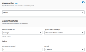 Amazon Web Services Alarm